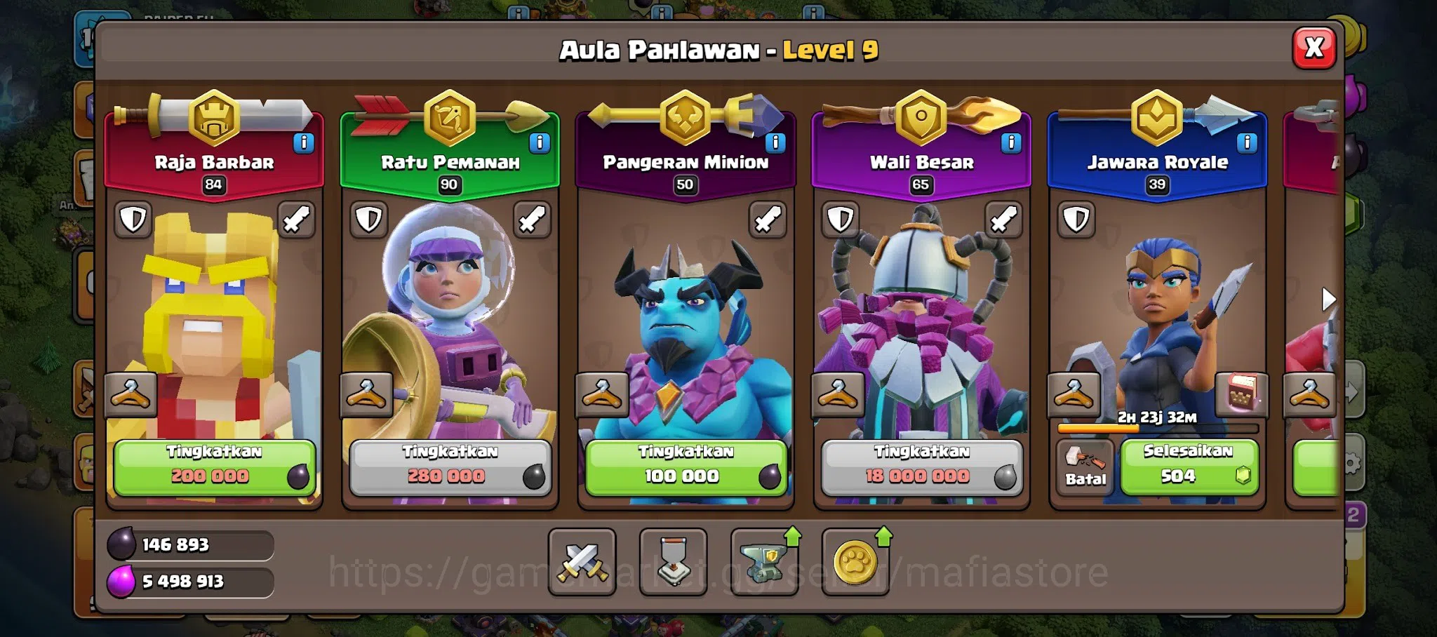Clash of Clans Accounts TH14 | Max AQ 90 & GW 65, BK 84 & RC 39, 10 Pets u image 7