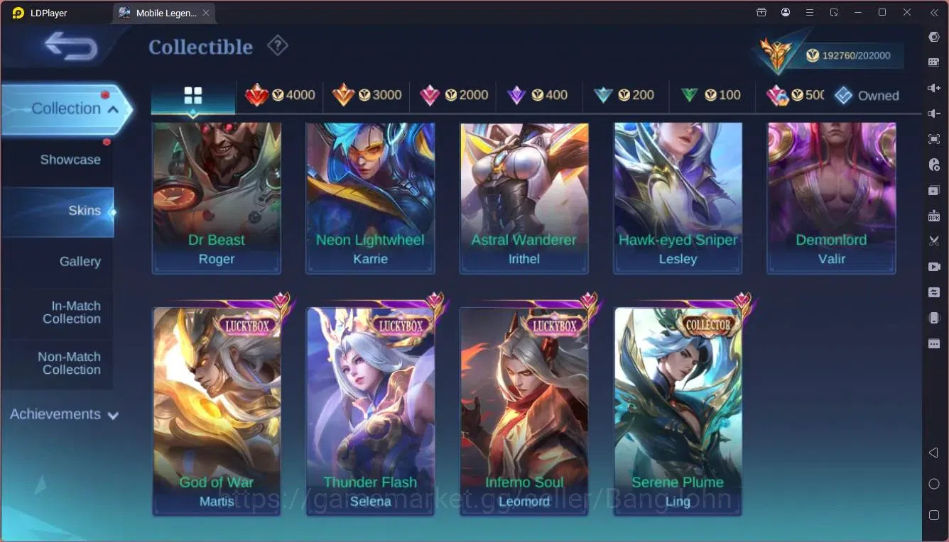 Mobile Legends: Bang Bang Accounts Global|Hero 132|Skin 515|MEGA|Legend Alu,Freya,GS, image 11
