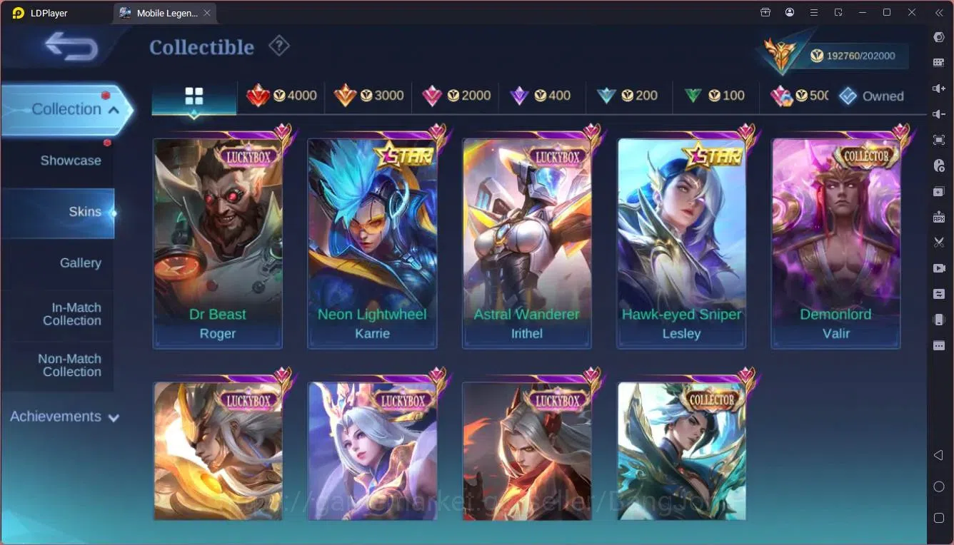Mobile Legends: Bang Bang Accounts Global|Hero 132|Skin 515|MEGA|Legend Alu,Freya,GS, image 12