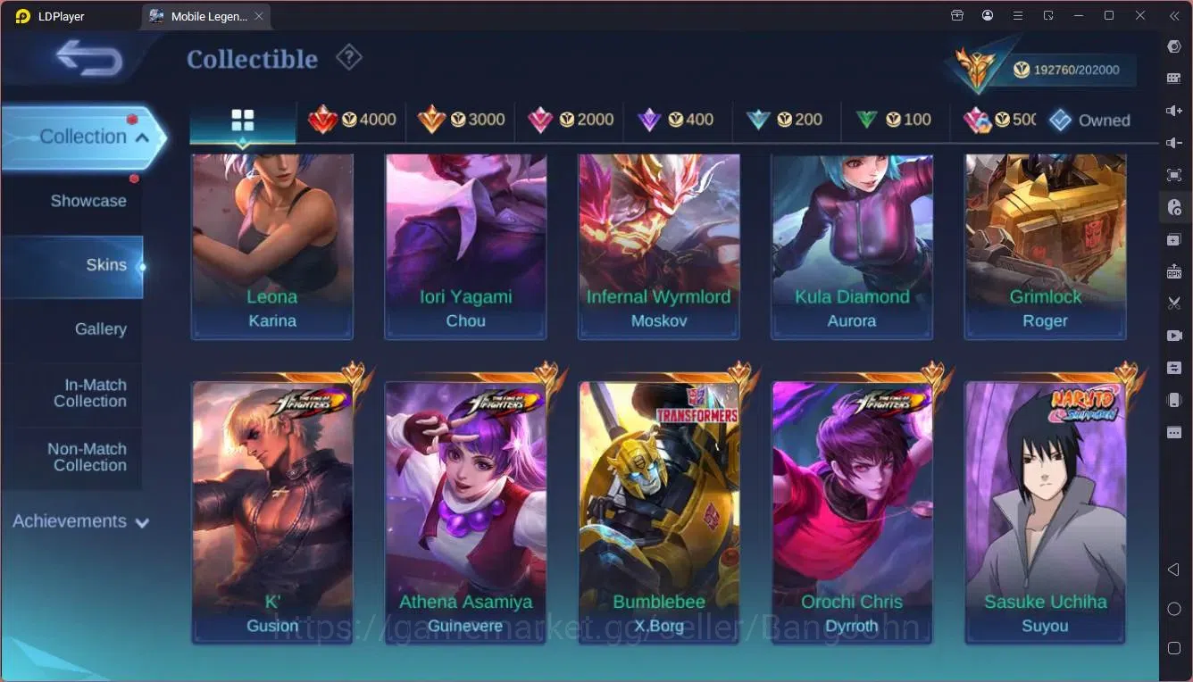 Mobile Legends: Bang Bang Accounts Global|Hero 132|Skin 515|MEGA|Legend Alu,Freya,GS, image 16
