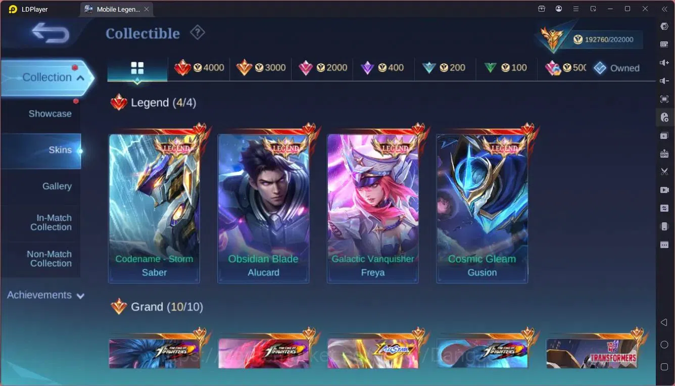 Mobile Legends: Bang Bang Accounts Global|Hero 132|Skin 515|MEGA|Legend Alu,Freya,GS, image 18