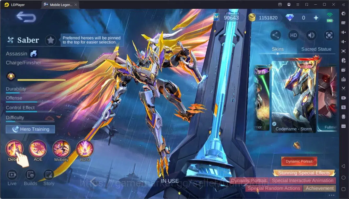 Mobile Legends: Bang Bang Accounts Global|Hero 132|Skin 515|MEGA|Legend Alu,Freya,GS, image 5