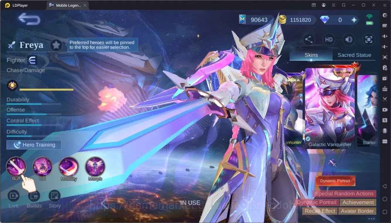 Mobile Legends: Bang Bang Accounts Global|Hero 132|Skin 515|MEGA|Legend Alu,Freya,GS, image 7
