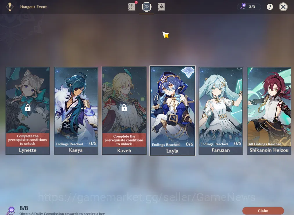 Genshin Impact Accounts ASIA|AR 58|9 Limited +9(*5Weapon)|(EulaC2,LineyR2, image 17