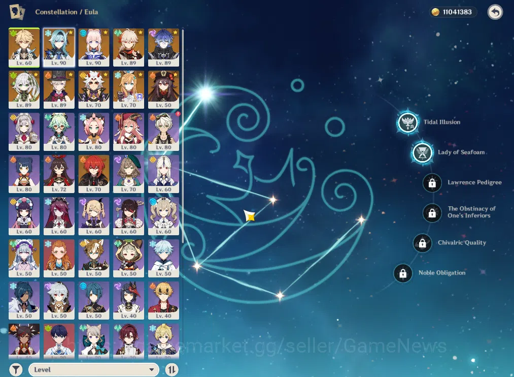 Genshin Impact Accounts ASIA|AR 58|9 Limited +9(*5Weapon)|(EulaC2,LineyR2, image 4