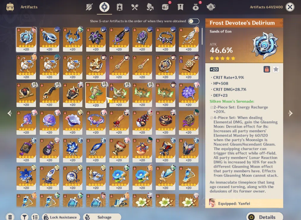 Genshin Impact Accounts ASIA|AR 58|9 Limited +9(*5Weapon)|(EulaC2,LineyR2, image 8