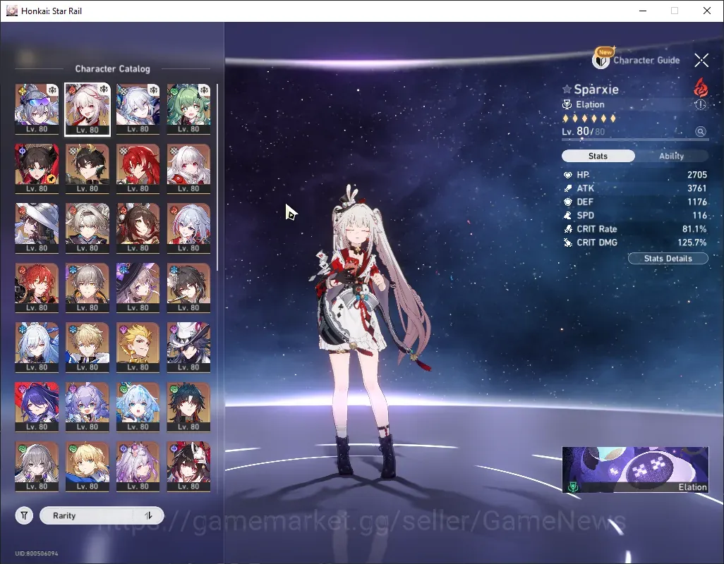 Honkai Star Rail Accounts Others Asia|TL 70|2 Team Prem|29 Limited|(SW999 E1,Firefly,Jingliu)+Sign 1