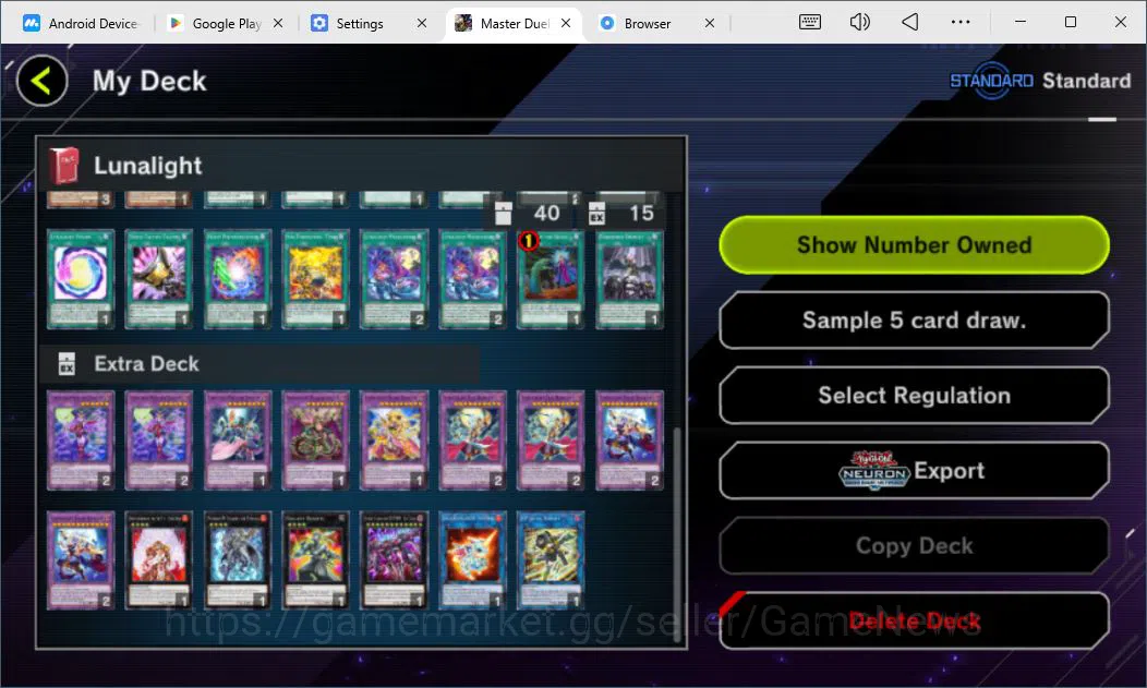 Yu-Gi-Oh! Master Duel Accounts Lv 18 | 20 Deck |VSK9,DragonMaid,Yummy,Maliss,Drac image 11
