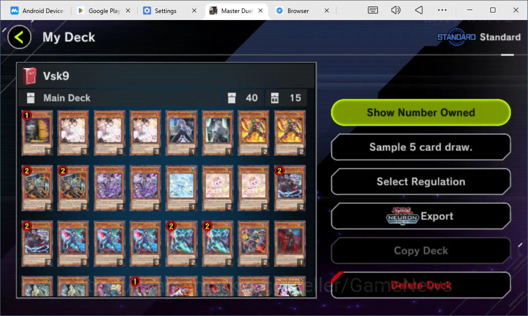 Yu-Gi-Oh! Master Duel Accounts Lv 18 | 20 Deck |VSK9,DragonMaid,Yummy,Maliss,Drac image 4