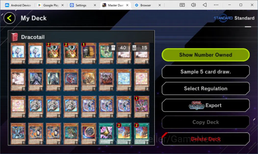 Yu-Gi-Oh! Master Duel Accounts Lv 18 | 20 Deck |VSK9,DragonMaid,Yummy,Maliss,Drac image 6