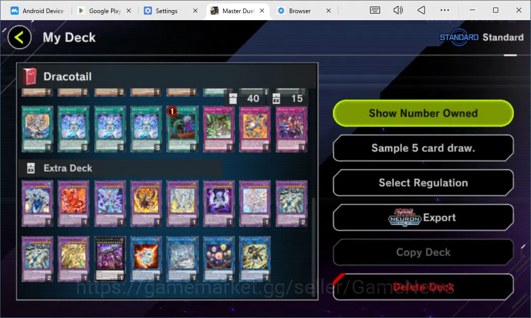 Yu-Gi-Oh! Master Duel Accounts Lv 18 | 20 Deck |VSK9,DragonMaid,Yummy,Maliss,Drac image 7