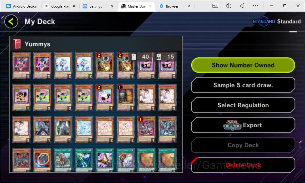 Yu-Gi-Oh! Master Duel Accounts Lv 18 | 20 Deck |VSK9,DragonMaid,Yummy,Maliss,Drac image 8