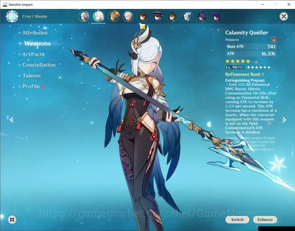 Genshin Impact Accounts Asia|AR60|13Limited+9(*5WP)|(Mualani,Ayaka,Kazuha, image 7