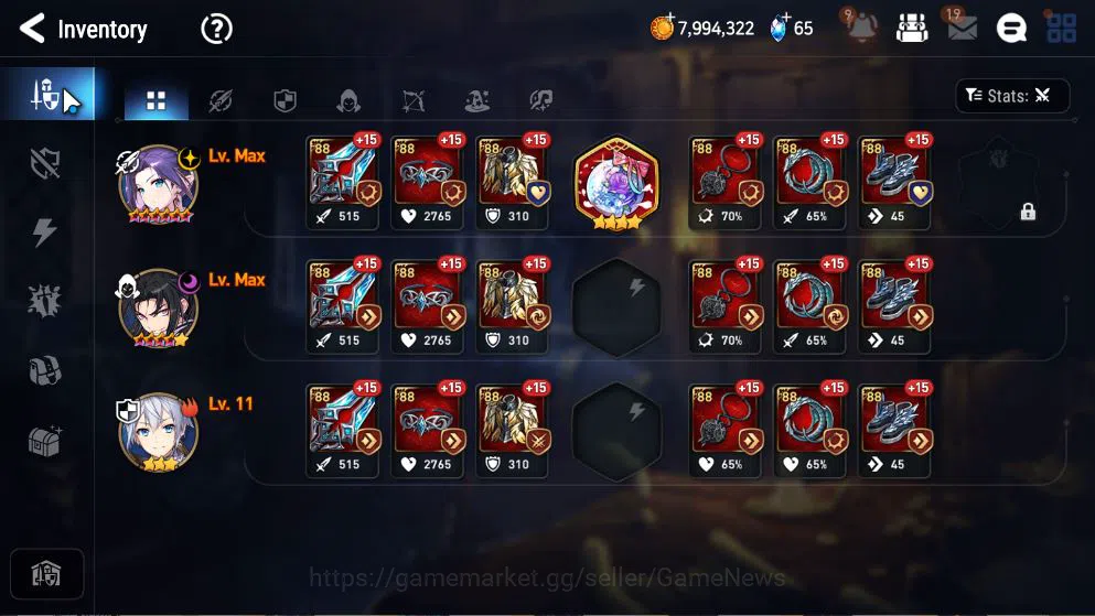 Epic Seven Accounts GLOBAL Unverif|New Era|2 ML(Harsetti, TE Kayron)+  image 10