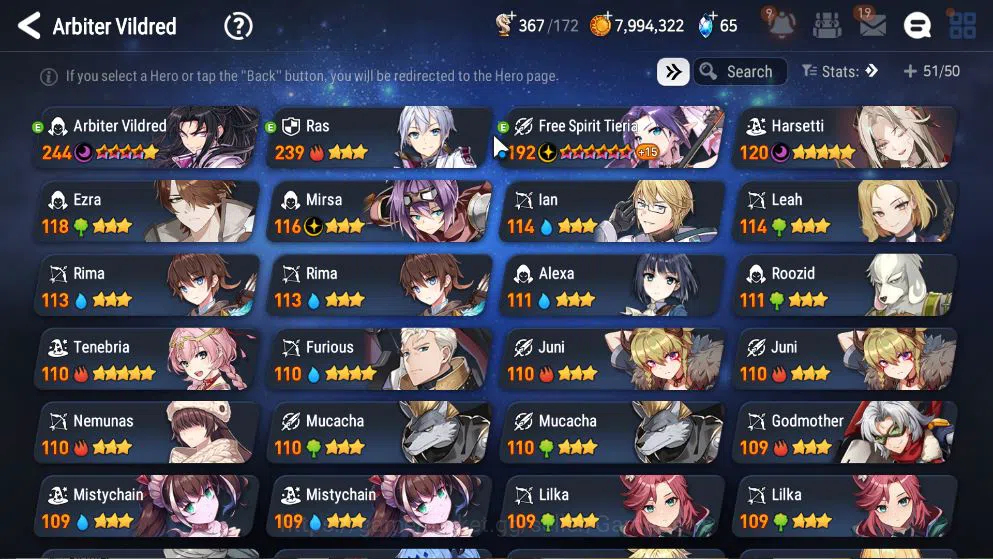 Epic Seven Accounts GLOBAL Unverif|New Era|2 ML(Harsetti, TE Kayron)+  image 2
