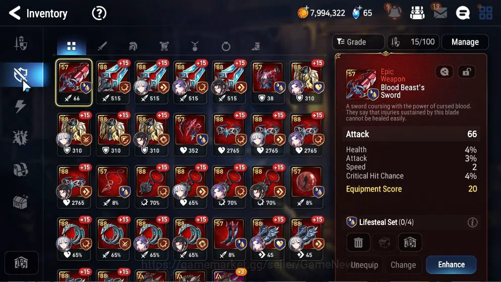 Epic Seven Accounts GLOBAL Unverif|New Era|2 ML(Harsetti, TE Kayron)+  image 9