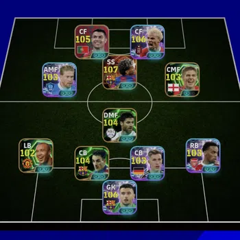 eFootball Accounts Legends & Iconic Players EFOOTBALL DREAM ACCOUNT | BIGTIME LAMINE YAMAL BEST,H EKITIKE,K DE BRYUNE,J