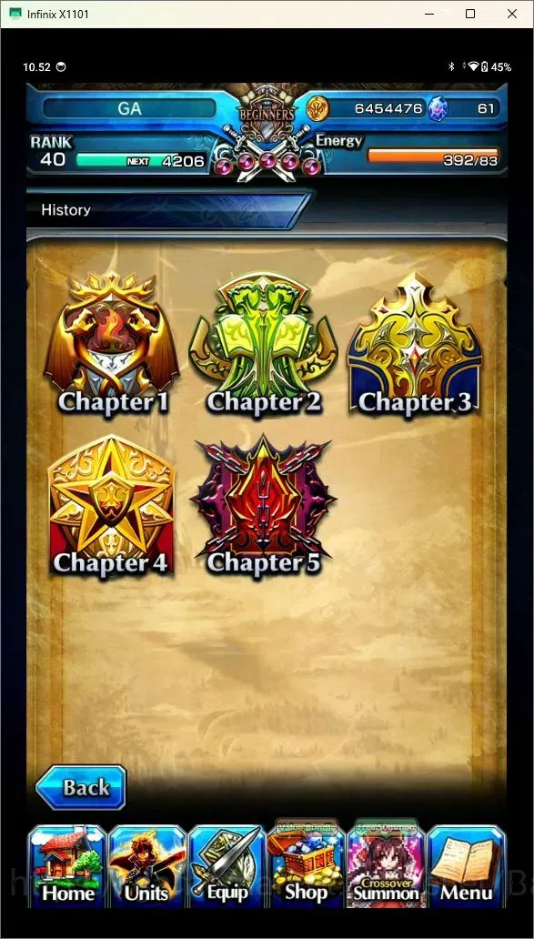 Grand Summoners Accounts Mid-Game Global | Rank 40|9 Ascend|Shirou Emiya 6* TW,Summer Miyu TW,Miranda TW,Quickfang Jay TW 2