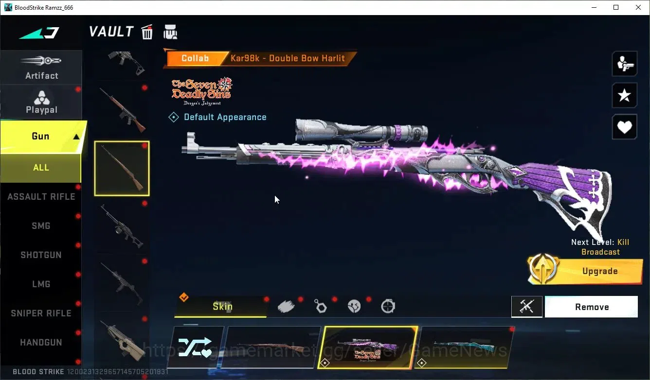 Blood Strike Accounts ASIA|ETERNAL JET-Comet+Collab 7DS [Elizabeth,AK47, image 13