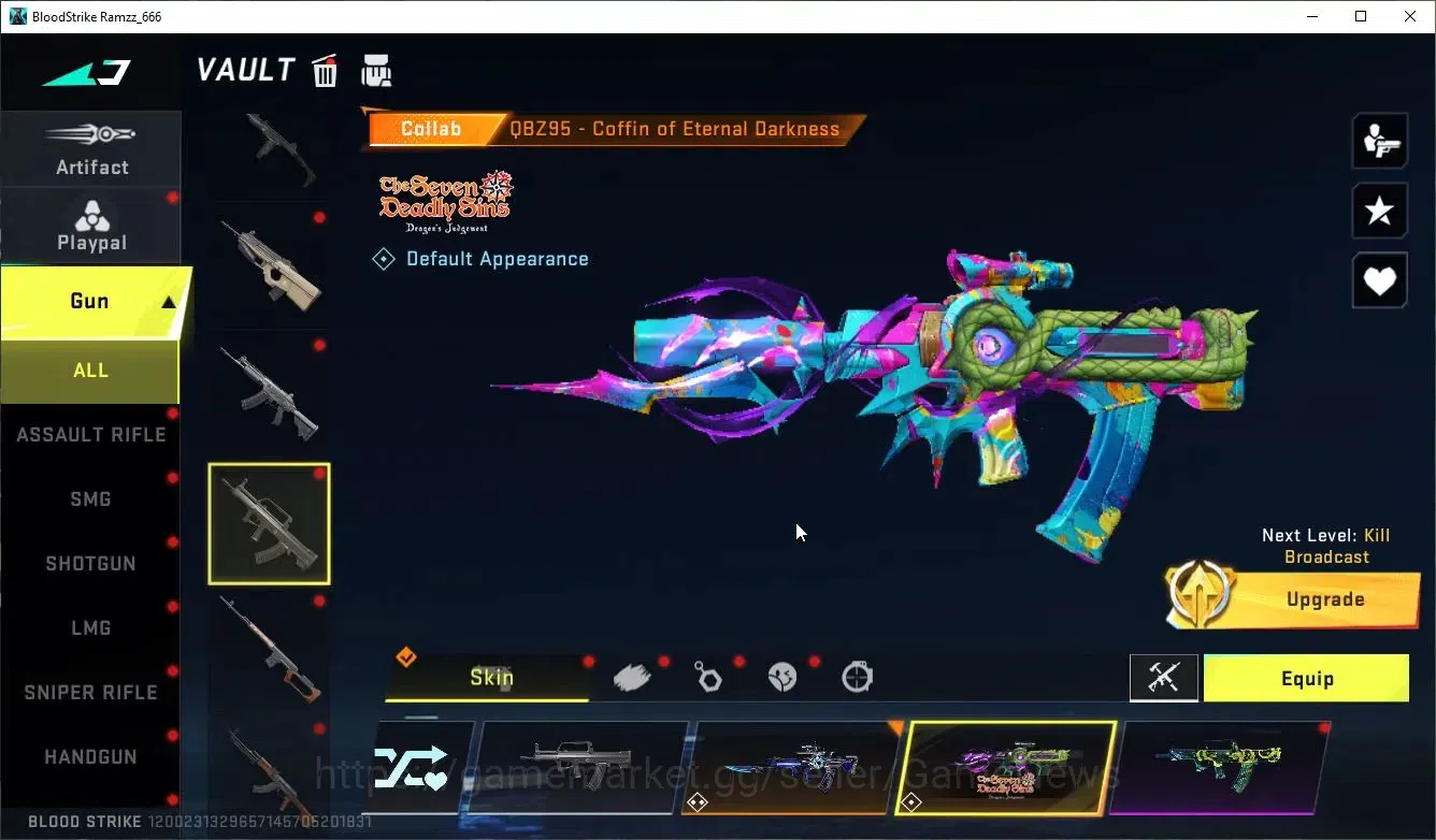 Blood Strike Accounts ASIA|ETERNAL JET-Comet+Collab 7DS [Elizabeth,AK47, image 14