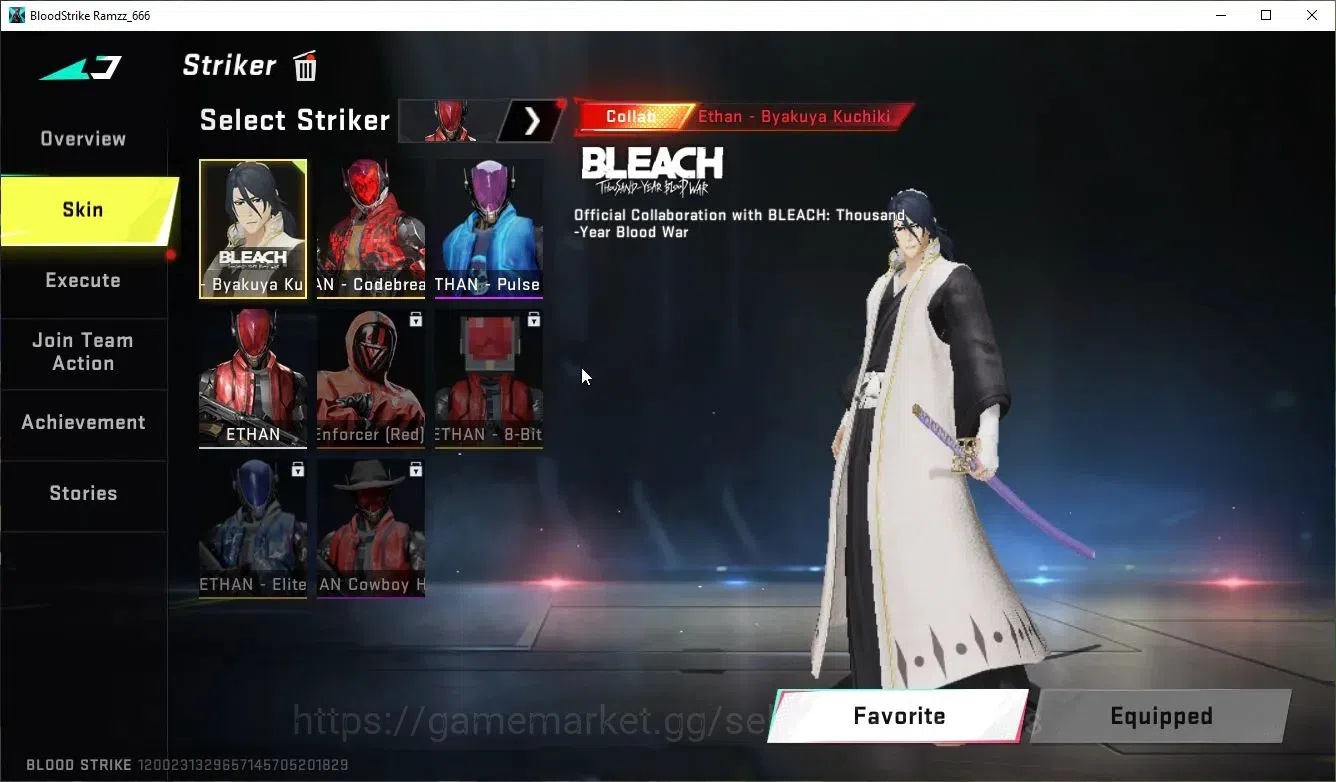Blood Strike Accounts ASIA|ETERNAL JET-Comet+Collab 7DS [Elizabeth,AK47, image 6