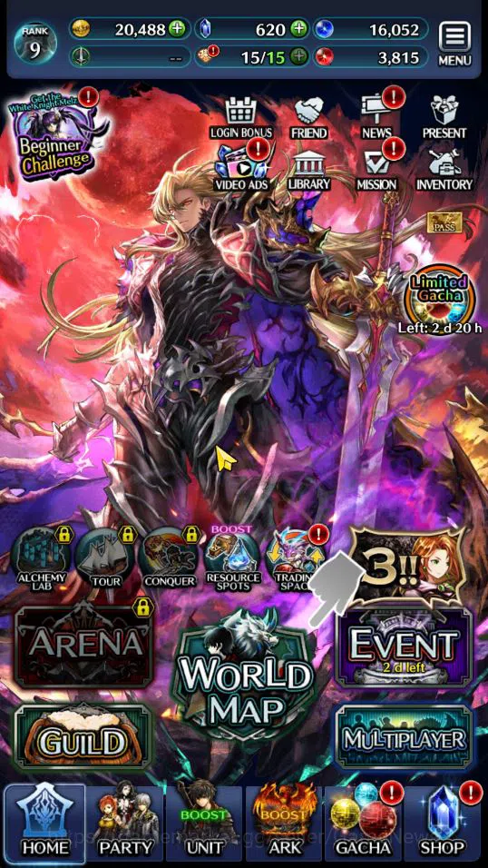 Last Cloudia Accounts GLOBAL | Starter Rank 9 | Ascended Roland, Goddess image 6