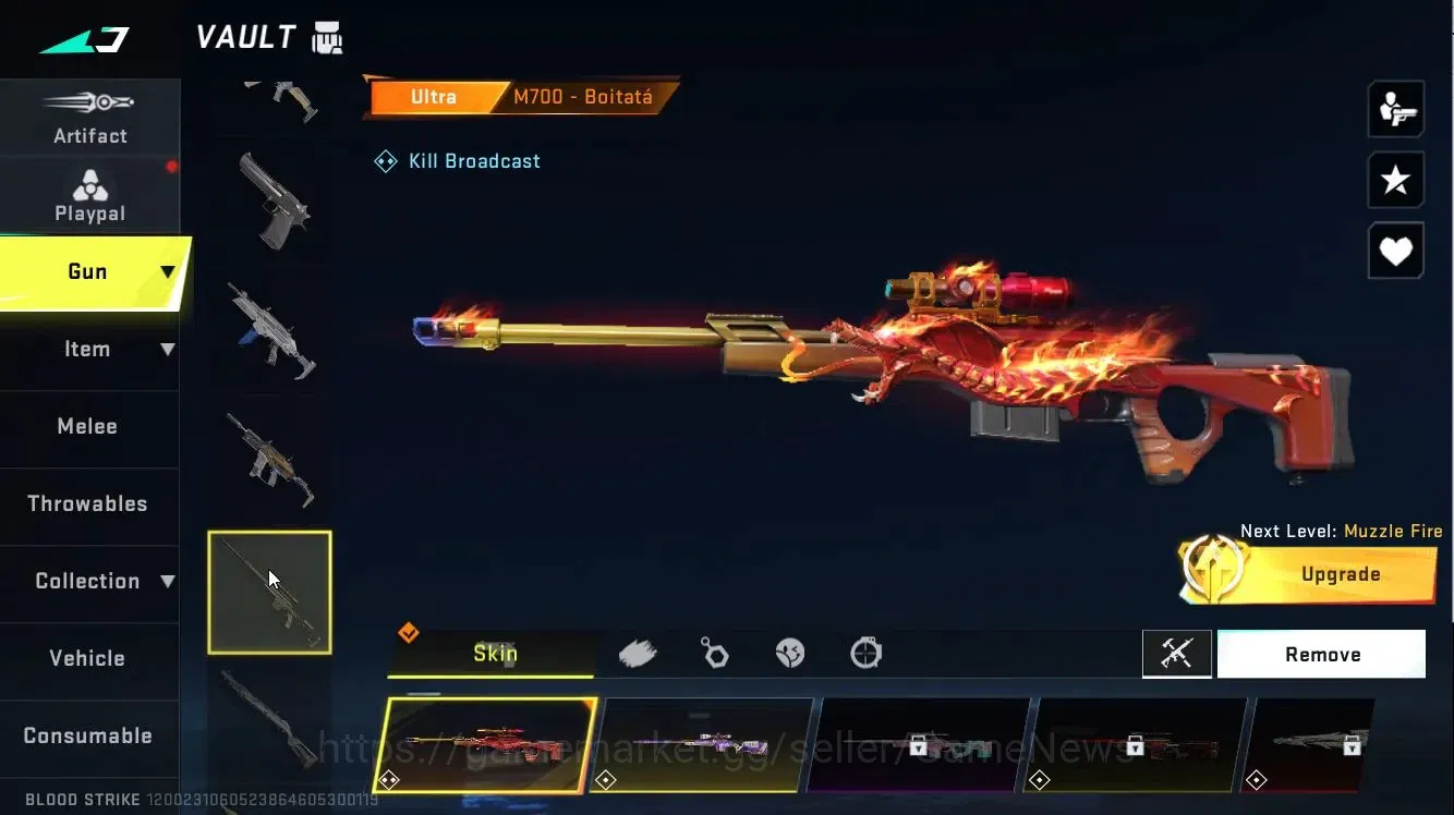 Blood Strike Accounts ASIA|ETERNAL [DEagle,AUG-Empyrean Lv3]|Collab TR[J image 17