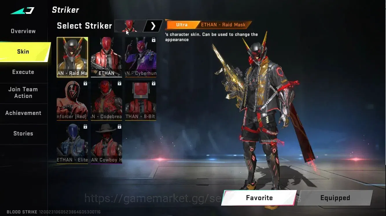 Blood Strike Accounts ASIA|ETERNAL [DEagle,AUG-Empyrean Lv3]|Collab TR[J image 4