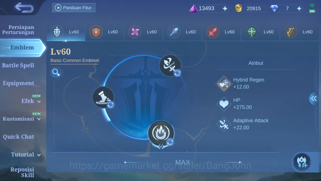Mobile Legends: Bang Bang Accounts Hero 130 Skin 224 | Collector Yuzhong | Prime Beat image 13