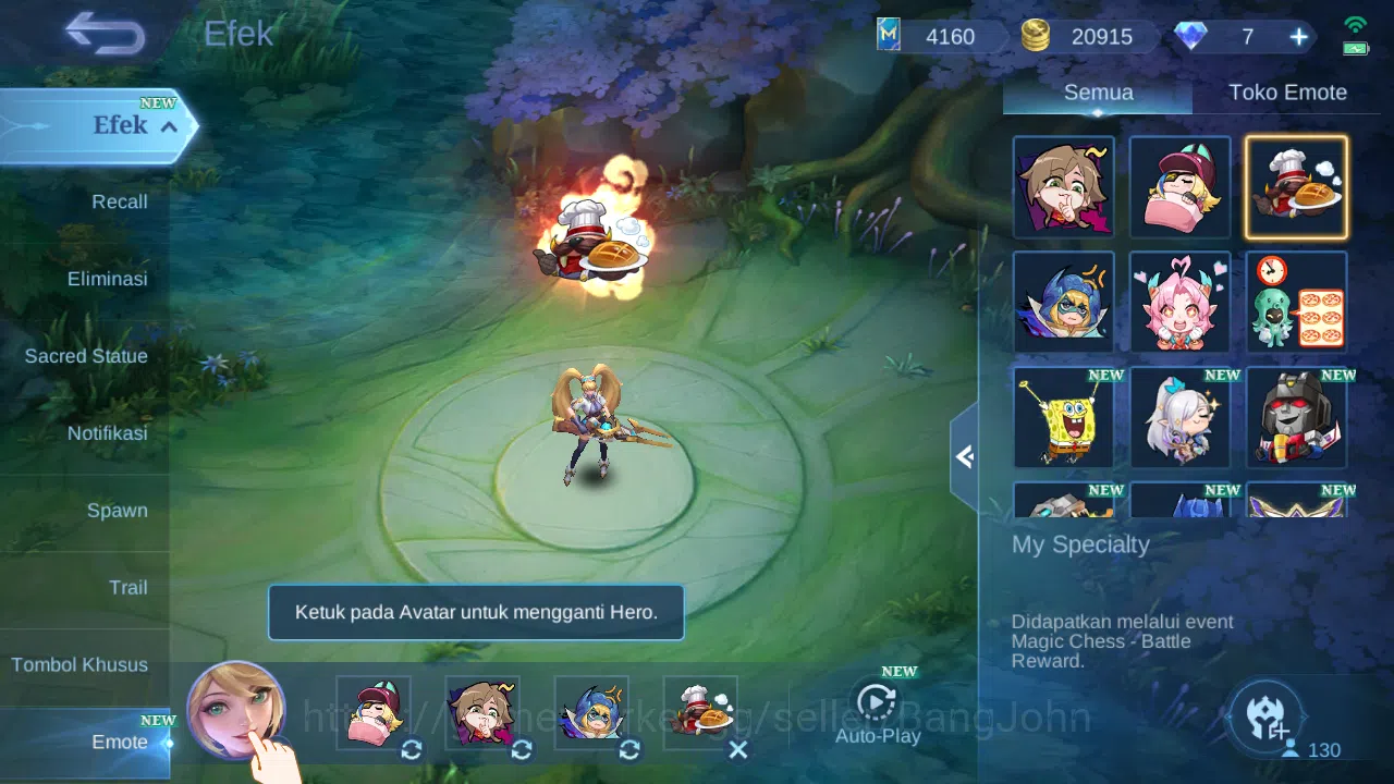 Mobile Legends: Bang Bang Accounts Hero 130 Skin 224 | Collector Yuzhong | Prime Beat image 15