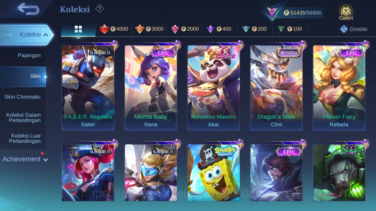 Mobile Legends: Bang Bang Accounts Hero 130 Skin 224 | Collector Yuzhong | Prime Beat image 4