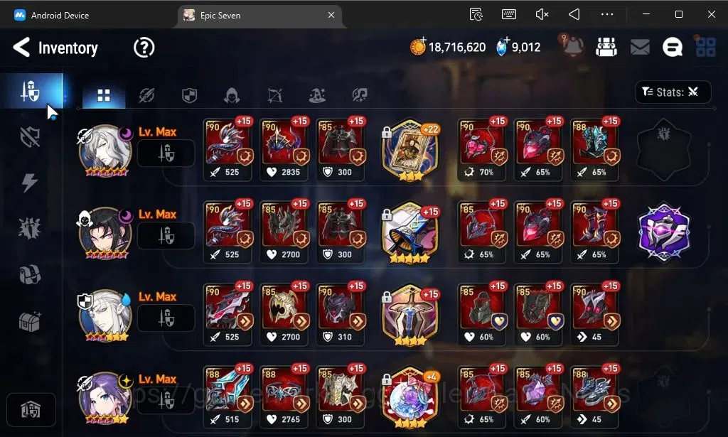 Epic Seven Accounts GLOBAL Unverif|New Era|7 ML(Rhianna and Luciella,L image 10