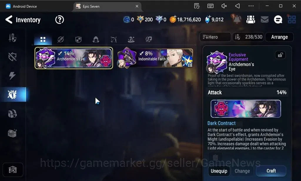 Epic Seven Accounts GLOBAL Unverif|New Era|7 ML(Rhianna and Luciella,L image 13