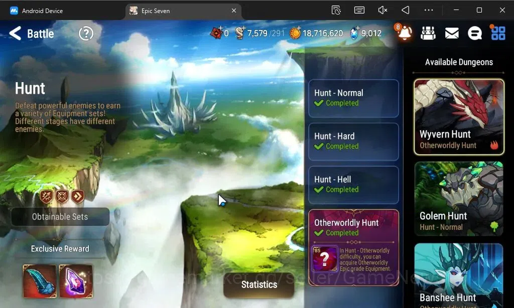 Epic Seven Accounts GLOBAL Unverif|New Era|7 ML(Rhianna and Luciella,L image 19