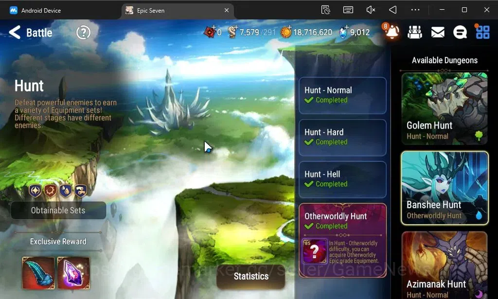 Epic Seven Accounts GLOBAL Unverif|New Era|7 ML(Rhianna and Luciella,L image 20
