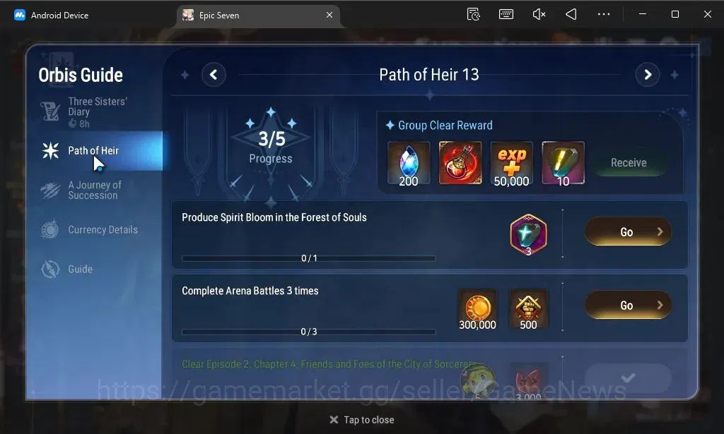Epic Seven Accounts GLOBAL Unverif|New Era|7 ML(Rhianna and Luciella,L image 3