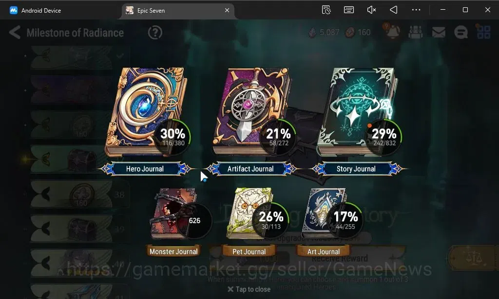 Epic Seven Accounts GLOBAL Unverif|New Era|7 ML(Rhianna and Luciella,L image 5