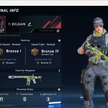 Blood Strike Accounts Collab Skin ASIA |1 Collab Gun:KAG-6 - Comandante[Enzo]|Ultra Striker Zero-Nuliifier|3 Legendary
