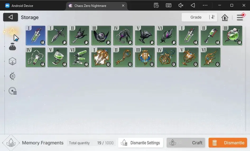 Chaos Zero Nightmare Accounts GLOBAL|Lv54|5 SSR[TenebriaM2+Sign,DianaM1,RinM1,Yu image 7