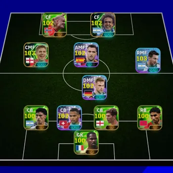eFootball Accounts Legends & Iconic Players Efootball | Collective Strength 3144 | Gabriel Batistuta • Gerrard• Yamal