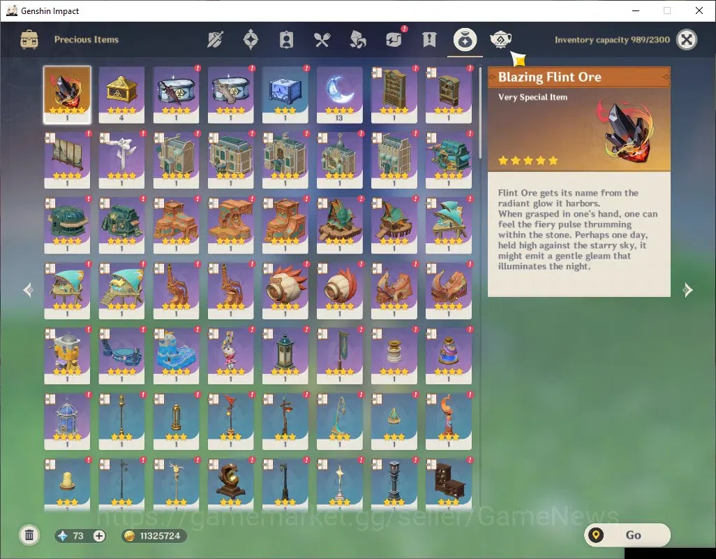 Genshin Impact Accounts Asia|AR 56|5 Limited + 3 (*5 Weapon)|Semi Prem Ski image 10