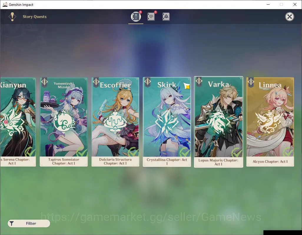 Genshin Impact Accounts Asia|AR 56|5 Limited + 3 (*5 Weapon)|Semi Prem Ski image 18
