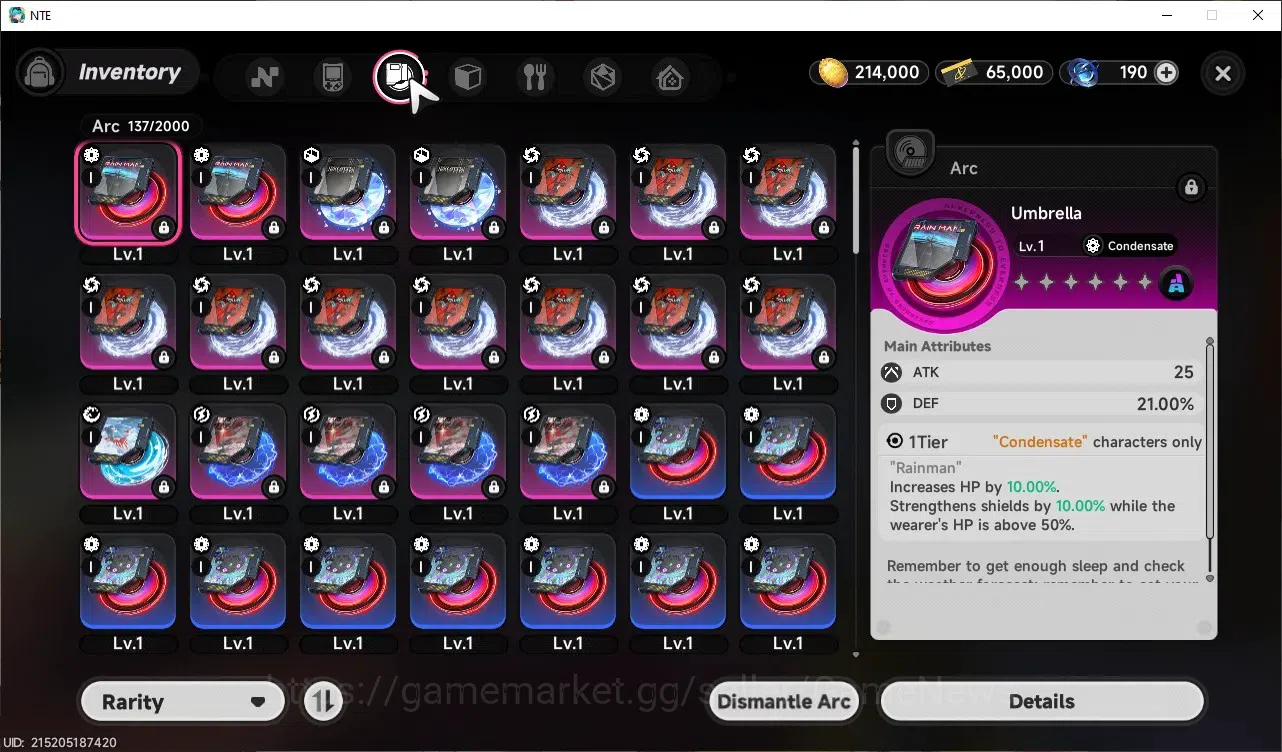 Neverness to Everness Accounts Global SEA|HL 3| 1 Limited [Shinku]Char Standart,Hathor|2 Selector|Selector On 50/50|Male 4