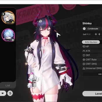 Neverness to Everness Accounts Global SEA|HL 3| 1 Limited [Shinku]Char Standart,Hathor|2 Selector|Selector On 50/50|Male