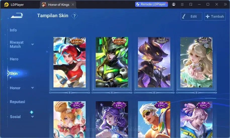 Honor of Kings Accounts Global | 41H/37S | Lady Sun Legend, Angela Legend image 10