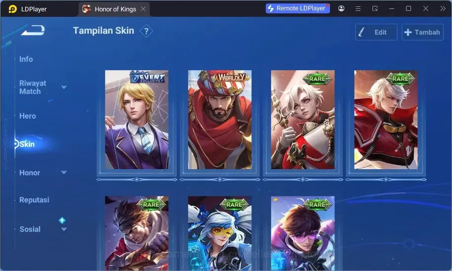 Honor of Kings Accounts Global | 41H/37S | Lady Sun Legend, Angela Legend image 9