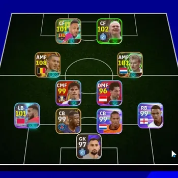 eFootball Accounts High-End Android|Power 3115|Big Time Eden Hazard|2 Epic Aubameyang,Dennis Bergkamp|5 Show Time Noussair