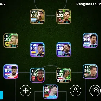eFootball Accounts Legends & Iconic Players Mobile|PW2954|New James Rodriguez Show T,New Enzo Fernadez Show T,Lionel Messi