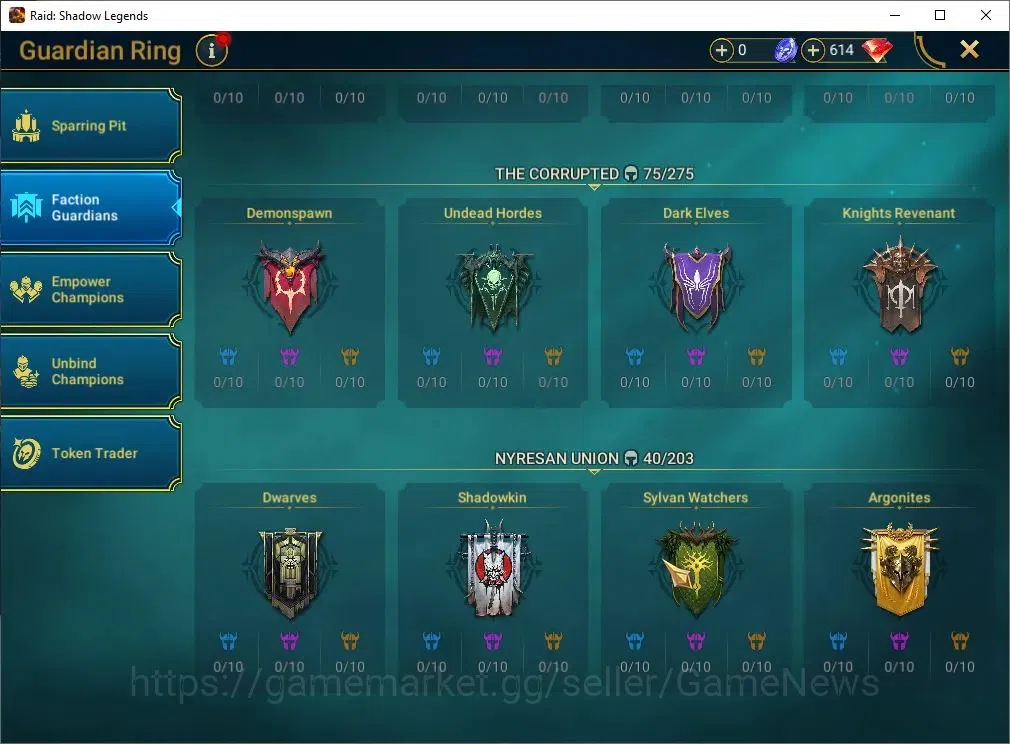 Raid: Shadow Legends Accounts Mid-Game Lv 47|916K Power|23 Legend(GNUT,2 Assasins,Ninja,Artax,Mc 11