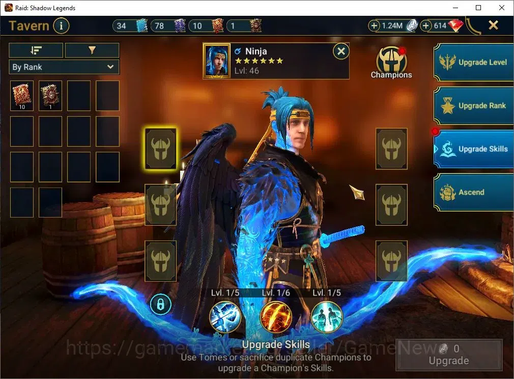 Raid: Shadow Legends Accounts Mid-Game Lv 47|916K Power|23 Legend(GNUT,2 Assasins,Ninja,Artax,Mc 19